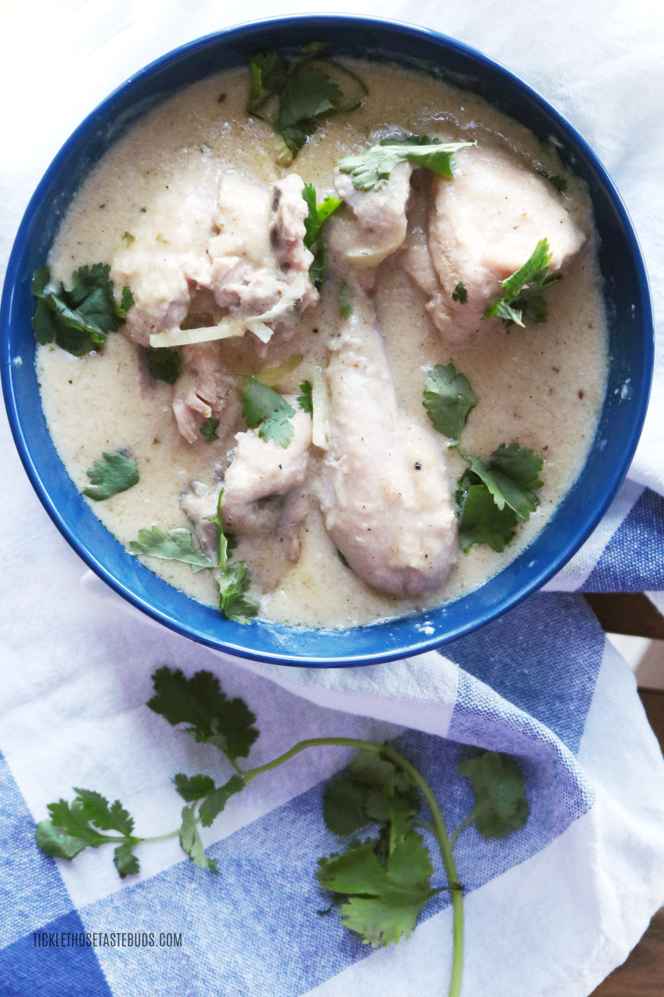 White Chicken Gravy Pakistani Style