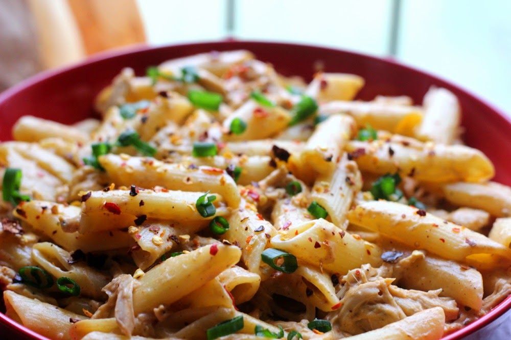 Buffalo Chicken Cheesy Penne Tickle Those Taste Buds