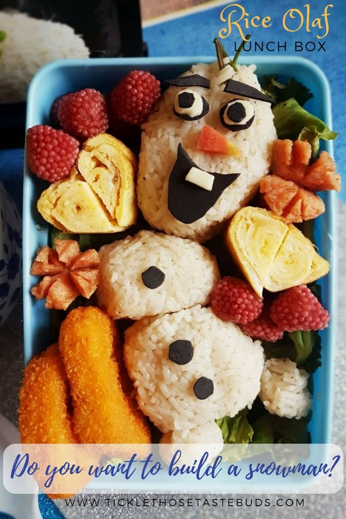 Easy Lunch Box Idea: FROZEN Olaf