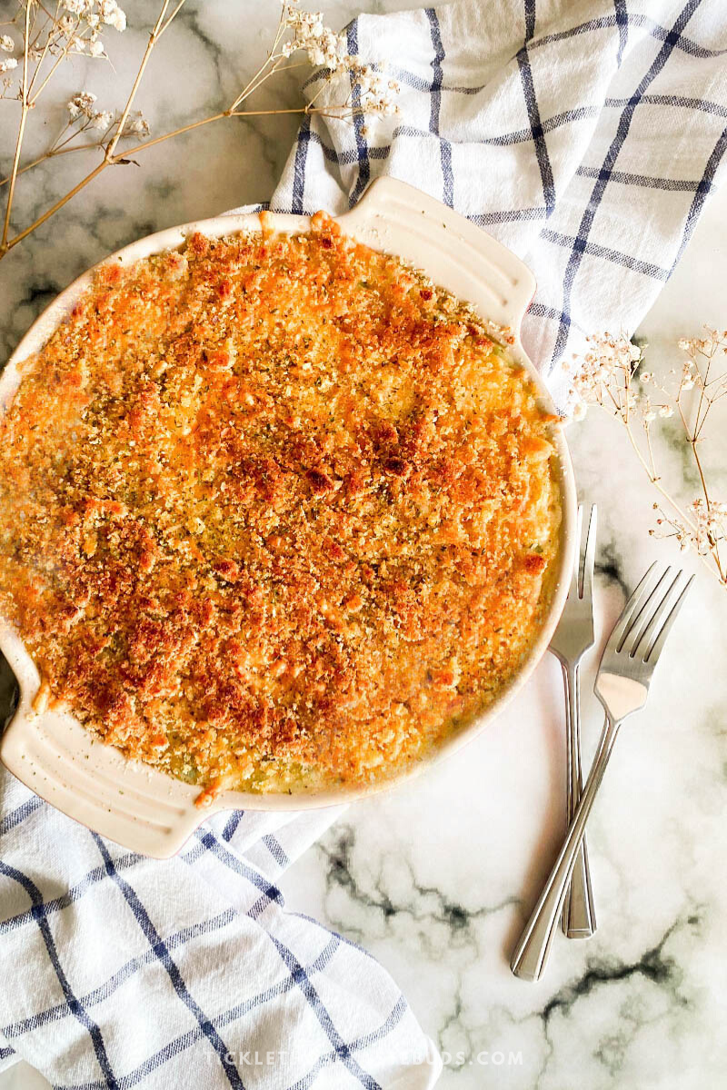 Creamy Chicken and Spinach Bake | Tickle Those Taste Buds