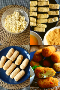 Potato and Egg Croquettes | Tickle Those Taste Buds