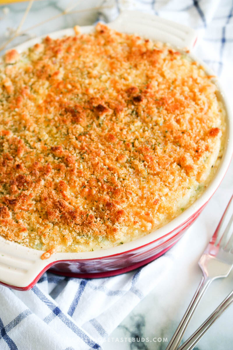 Creamy Chicken and Spinach Bake | Tickle Those Taste Buds