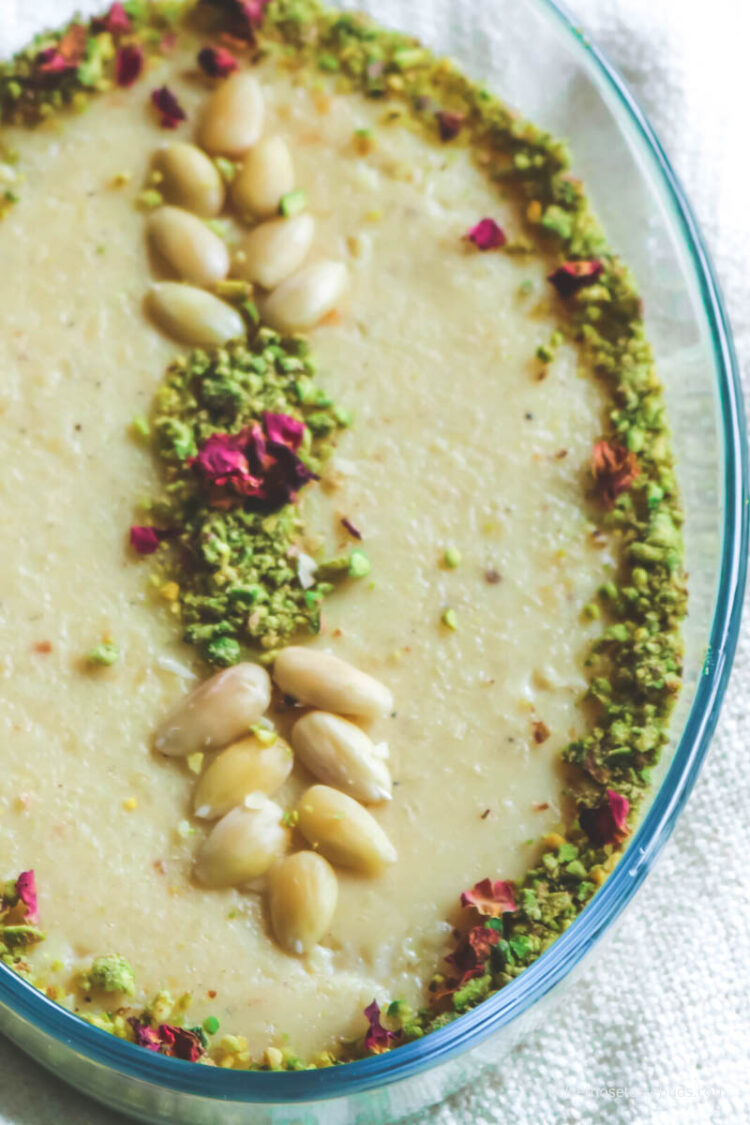 Almond and Rice Pudding (Pakistani Badam Kheer) | Tickle Those Taste Buds